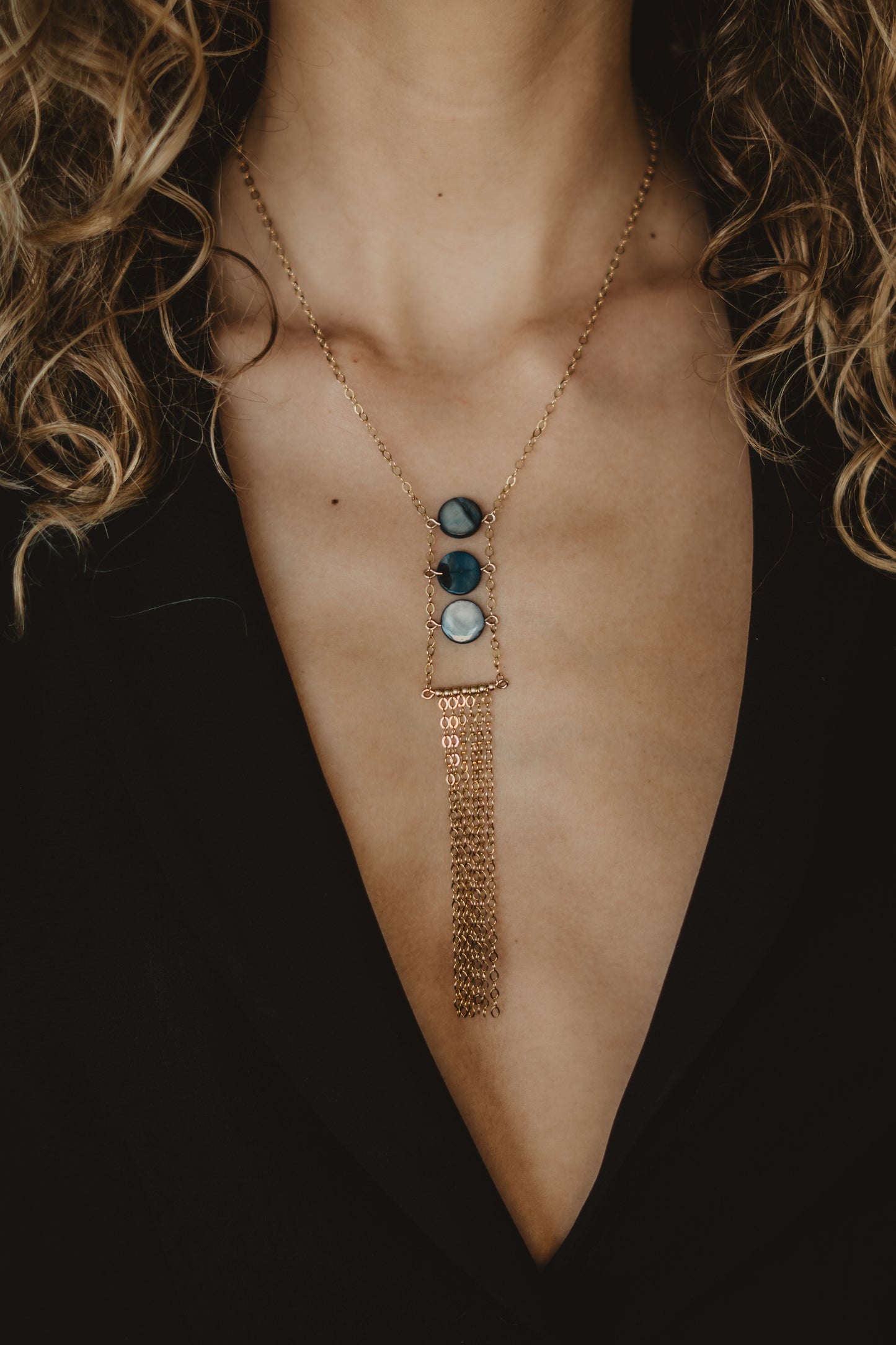 Collier - Freyja blue