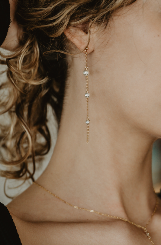 Boucles d'oreille - Moon Drop