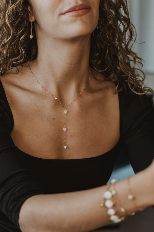 Collier - Triple heart